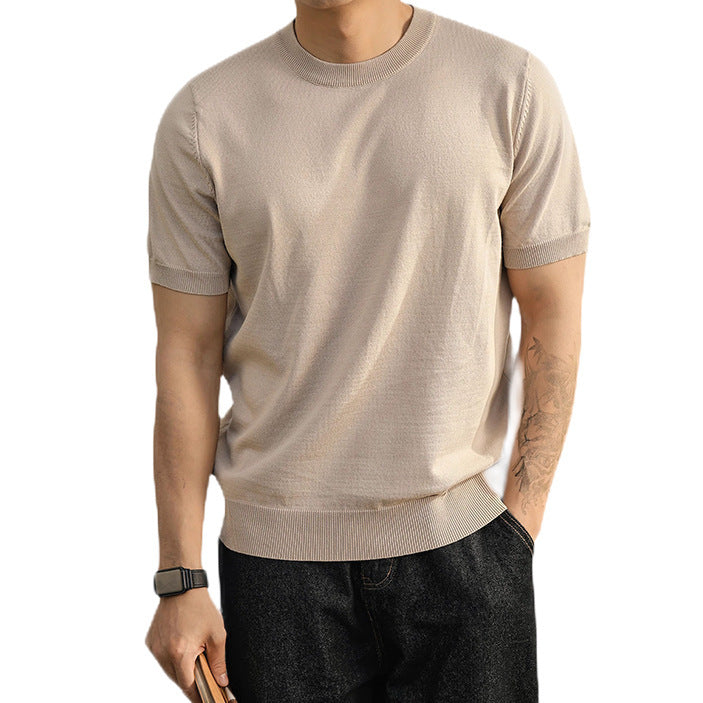Short-sleeved Casual Sweater