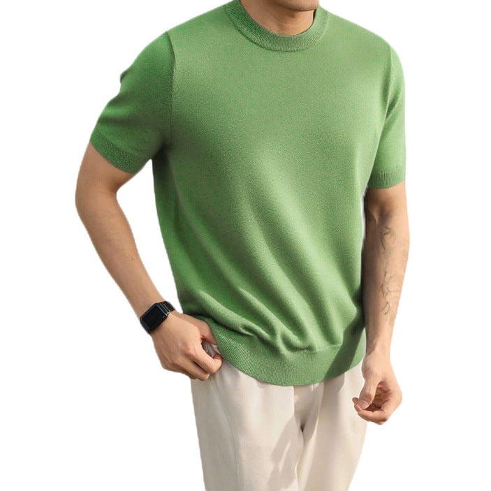 Short-sleeved Casual Sweater