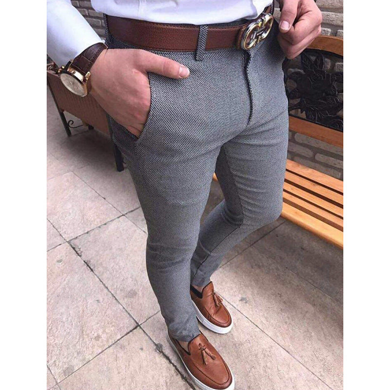 Fit Casual Trousers Men's Suit Trousers