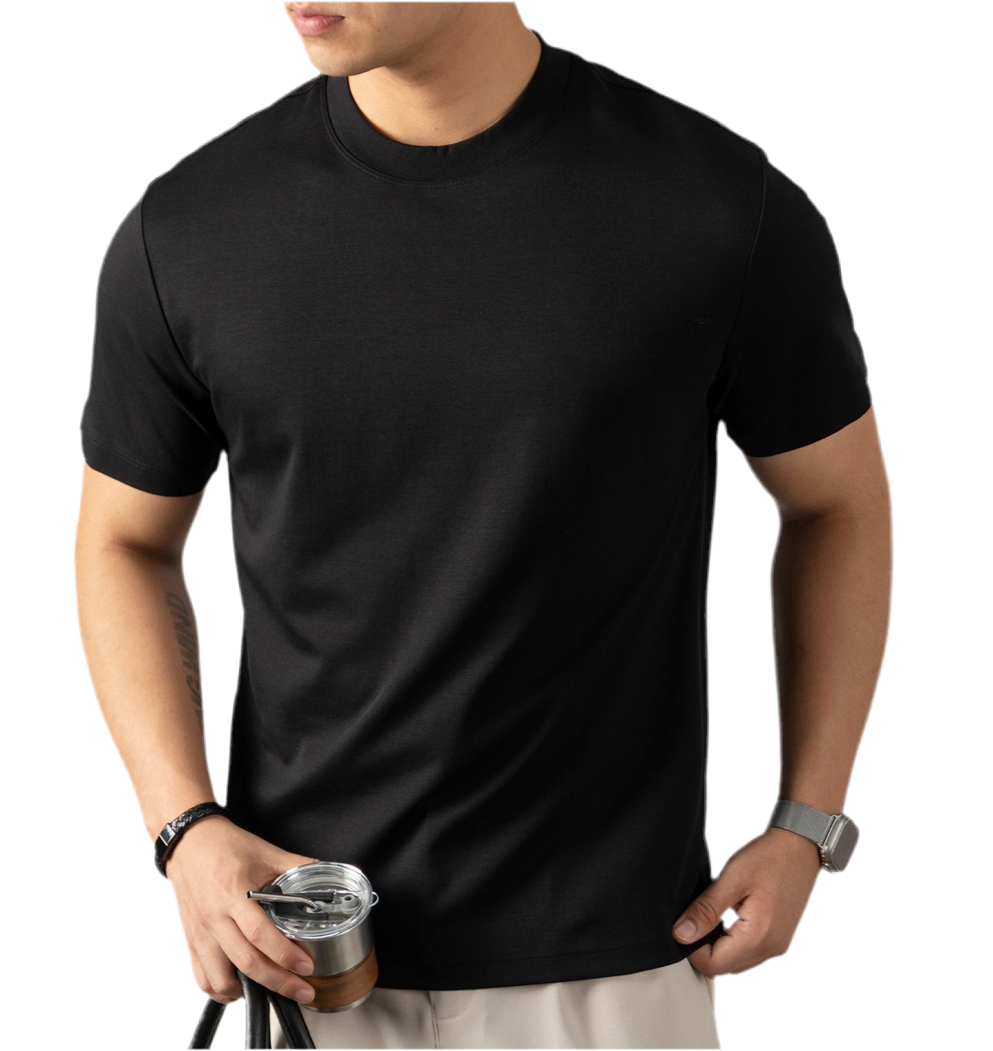 Cotton Short-sleeved T-shirt