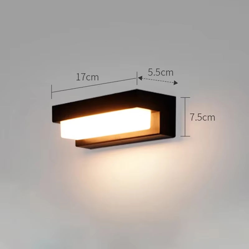 LED Outdoor Solar Wall Lights Waterproof Solar Light Balcony Villa Doorway Courtyard Walled Lighting Fence Decor Solar Lamp