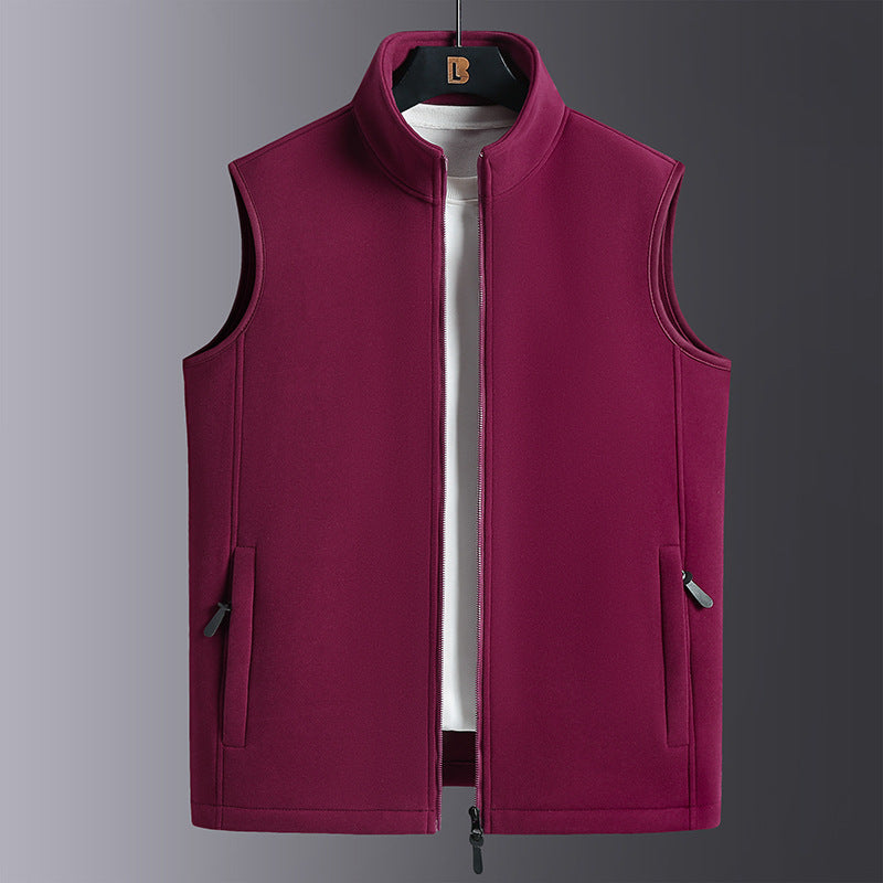 Fleece Sweater Polar Fleece Fleece-lined Thickened Vest Coat