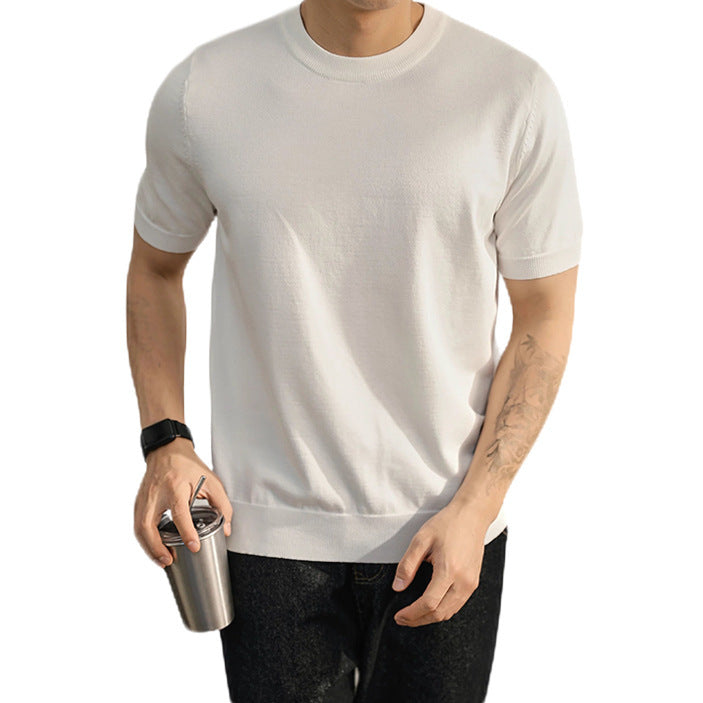 Short-sleeved Casual Sweater