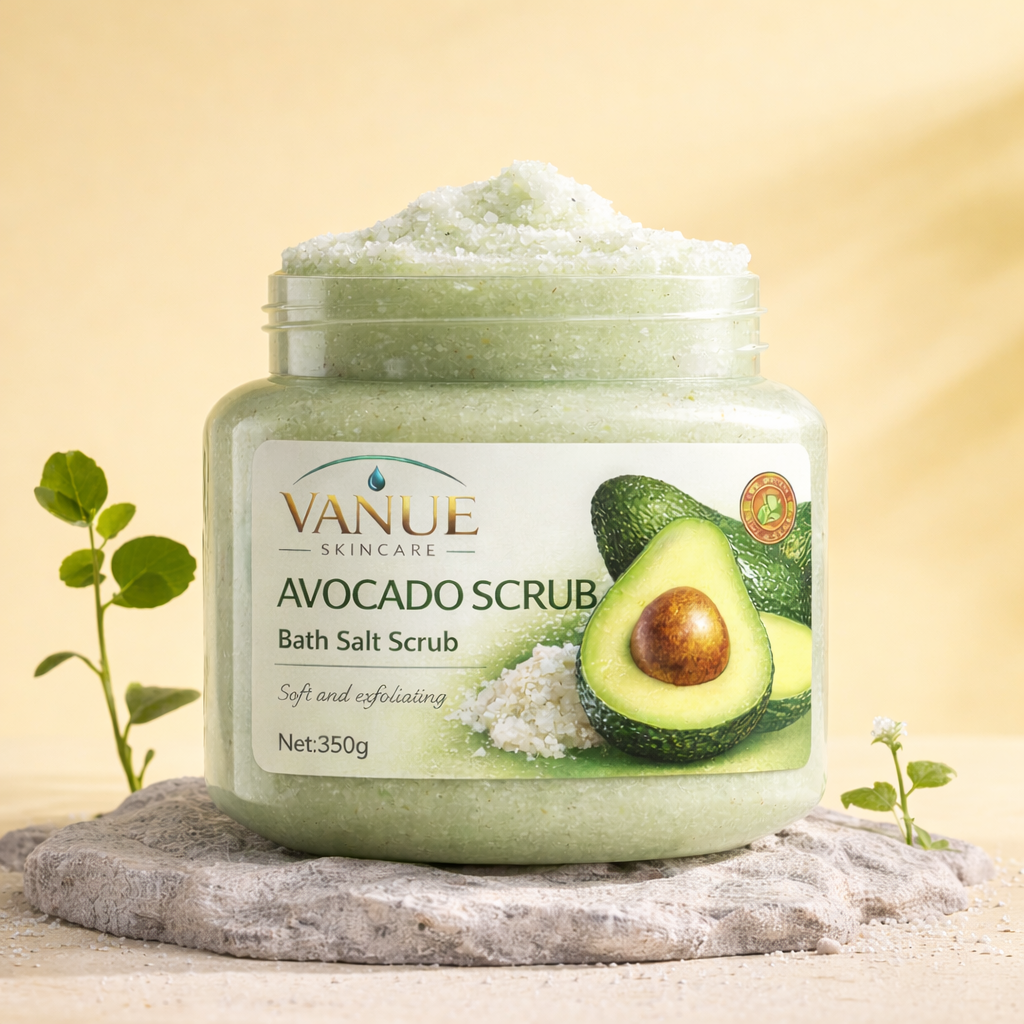 Fruit Bath Salt Scrub Cream