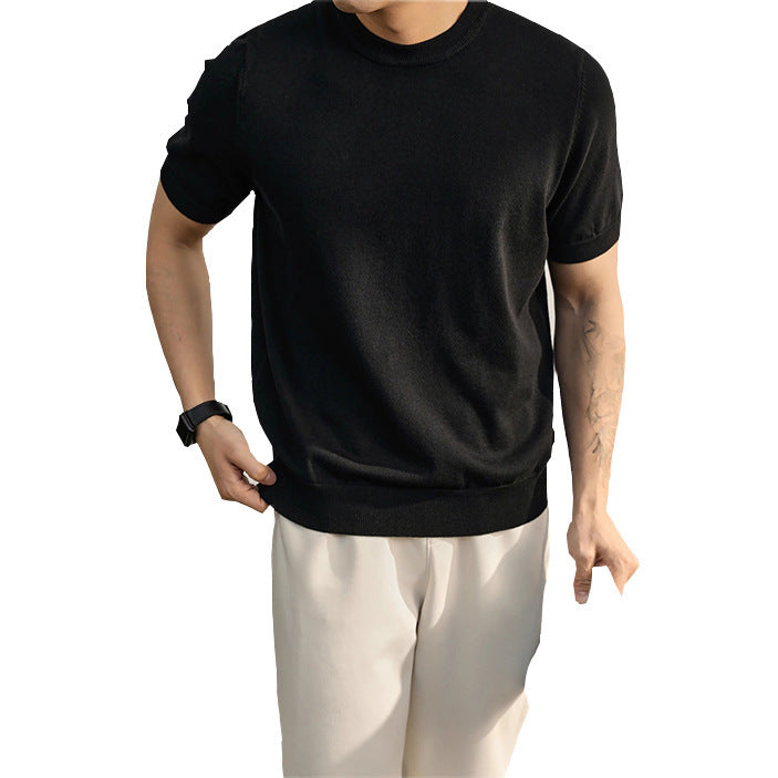 Short-sleeved Casual Sweater