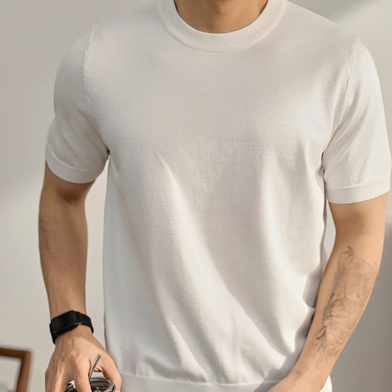 Short-sleeved Casual Sweater