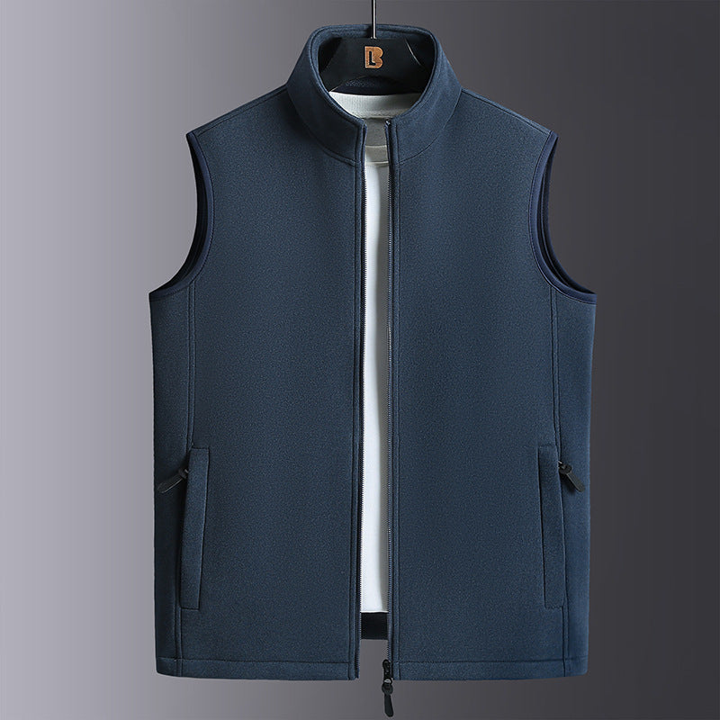 Fleece Sweater Polar Fleece Fleece-lined Thickened Vest Coat